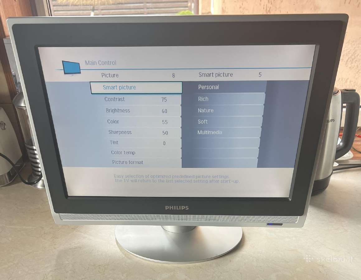 LCD televizorius Philips - nuotraukos Nr. 4