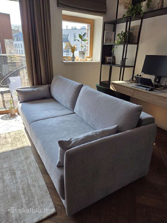 Nauja Hovden sofa-lova pilka
