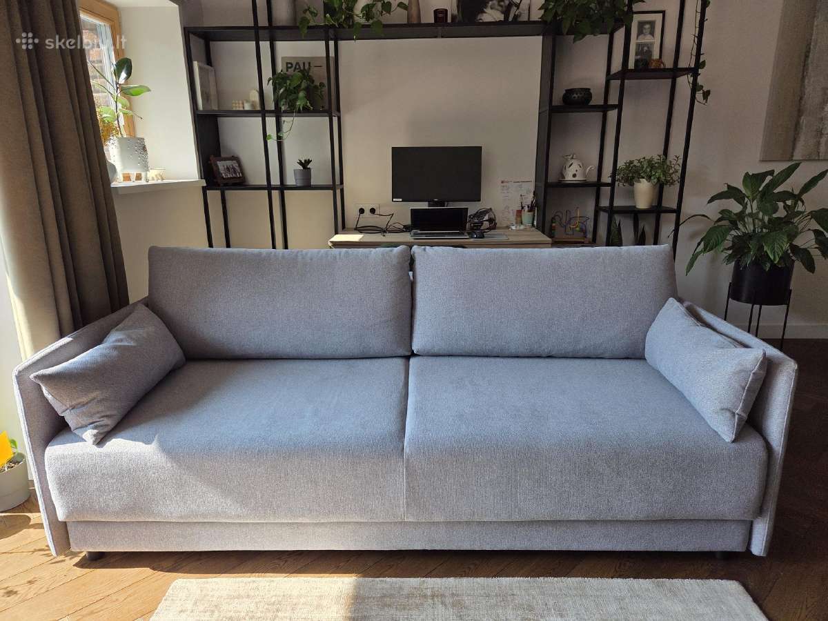Nauja Hovden sofa-lova pilka - nuotraukos Nr. 3