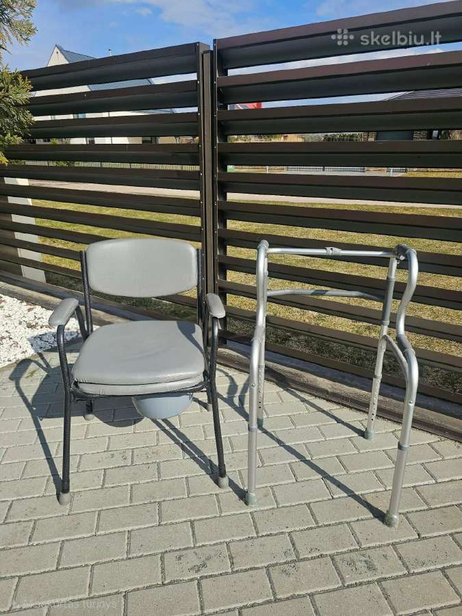 Tualeto kėdė ir vaikštinė