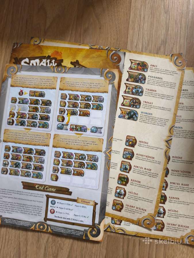 Small world of warcraft stalo žaidimas - nuotraukos Nr. 4