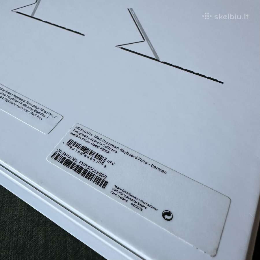 iPad Pro 11 Colių Smart Keyboard Dėklas - nuotraukos Nr. 9