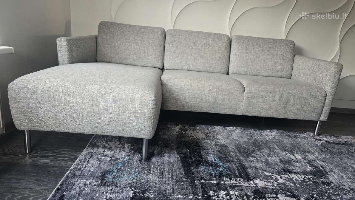 Sofa su kairiniu kampu ,Flavio" - nuotraukos Nr. 2