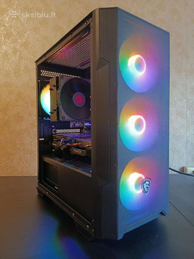 Ryzen 7 2700x + Rx 6600 8gb 16gb RAM