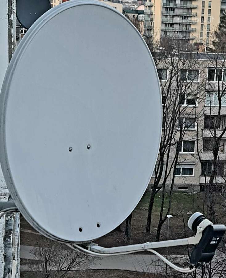 Pigiai Sat palydovine antena laikiklis, galva
