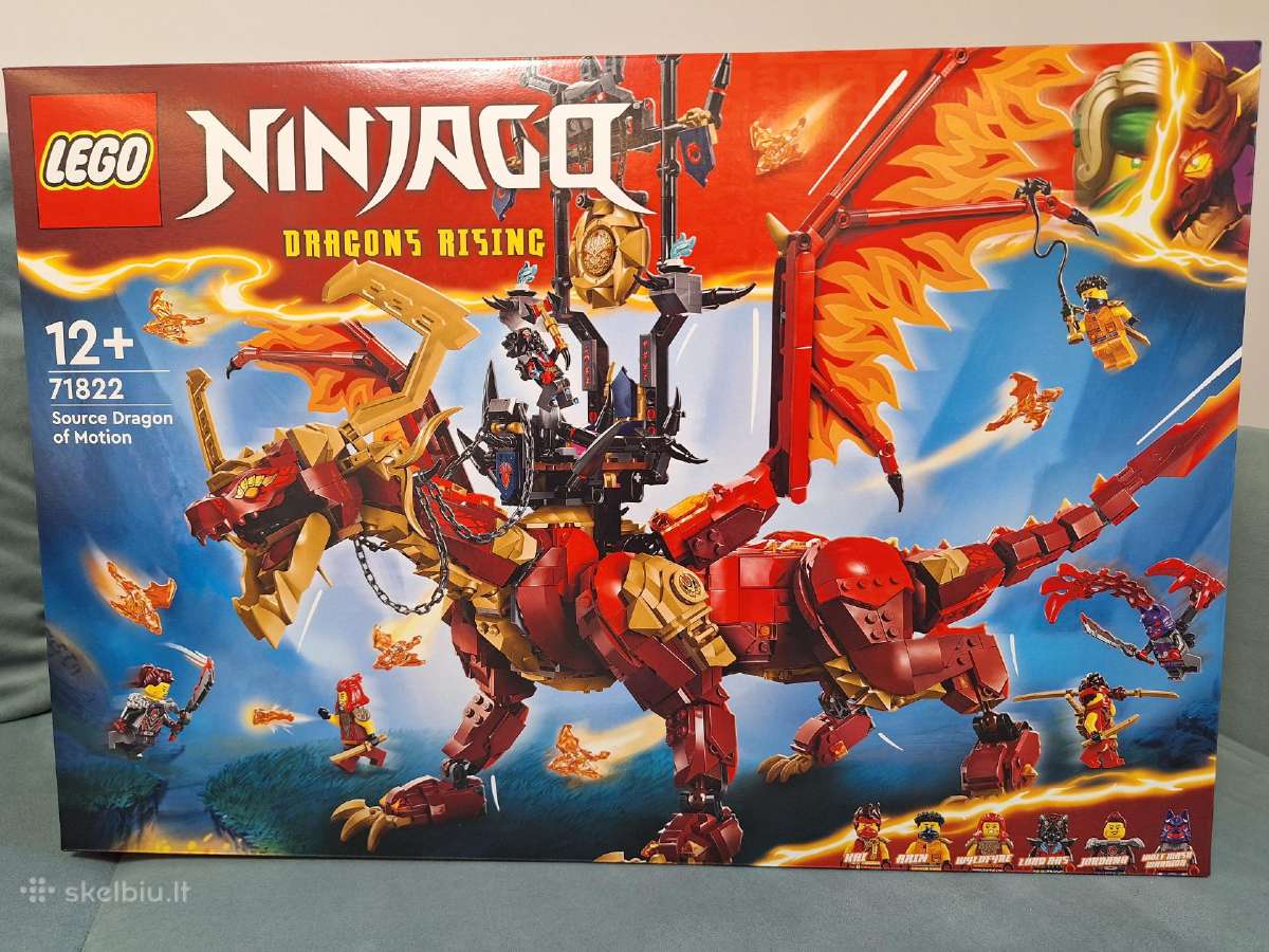 Lego 71822 Source Dragon of Motion – naujas, neati