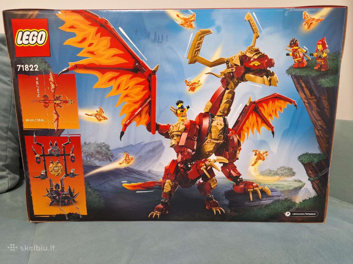 Lego 71822 Source Dragon of Motion – naujas, neati - nuotraukos Nr. 2