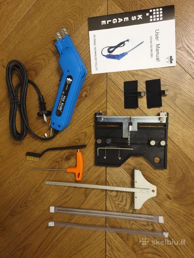 Polistirolo pjaustyklės, peiliai, staklės 300w - nuotraukos Nr. 2