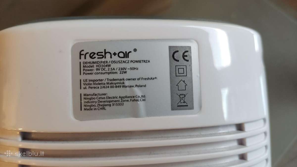 Drėgmės surinkėjas Freshair Hd304w