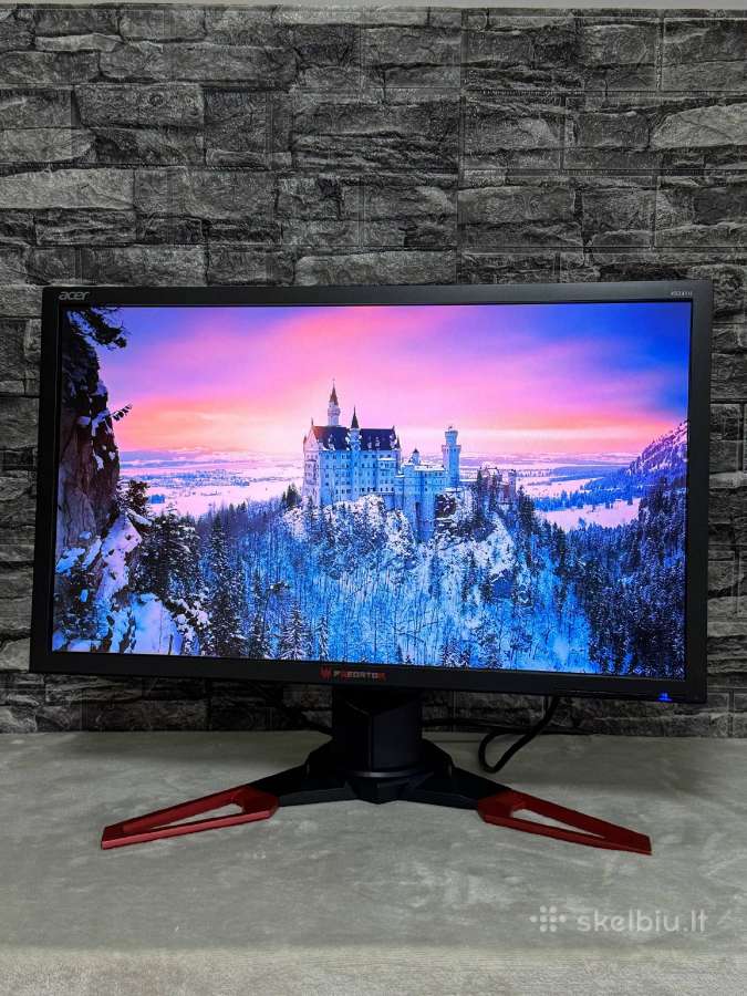 Žaidimų monitorius Acer Predator Xb241h 180hz, 24"