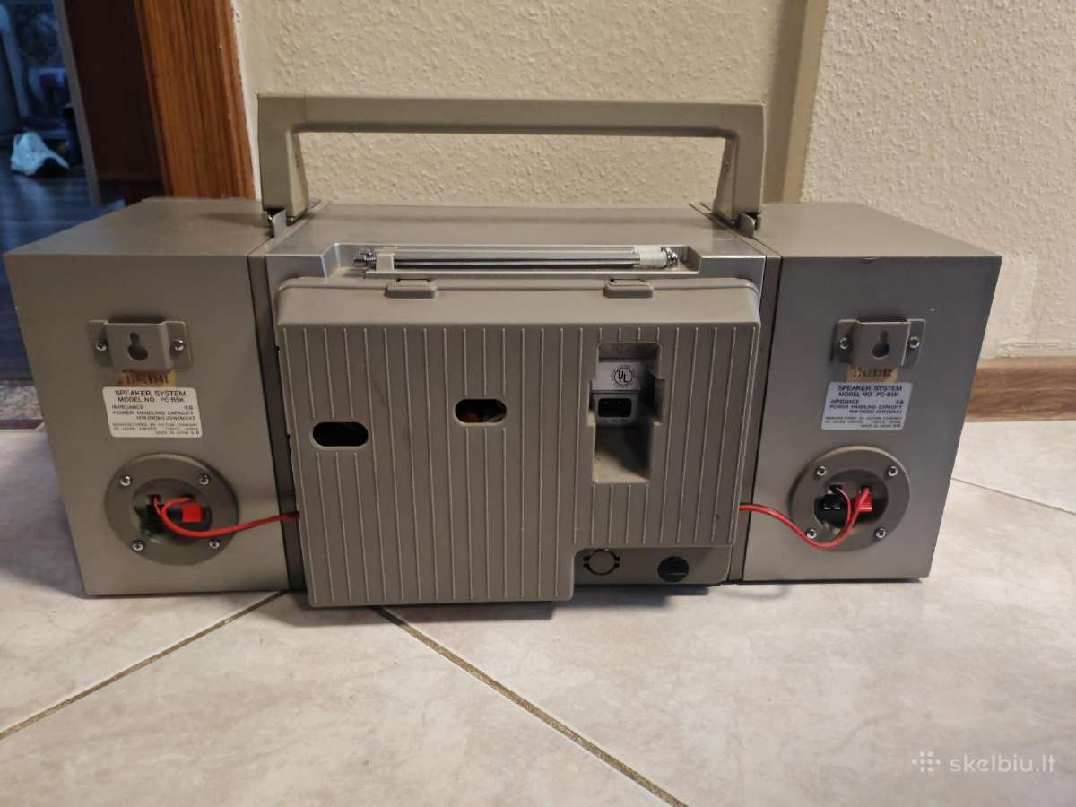 JVC Pc B5k boombox - nuotraukos Nr. 6