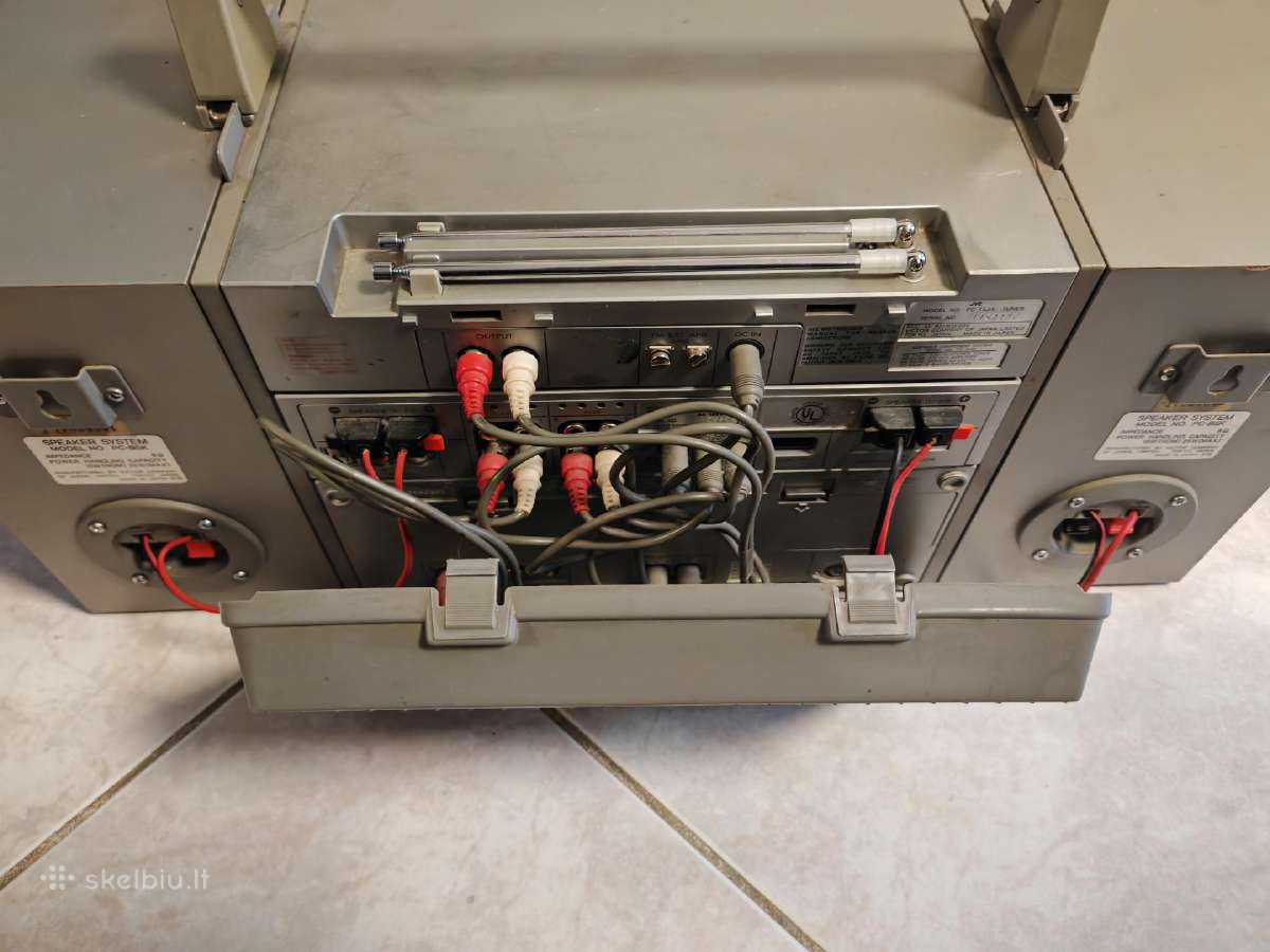 JVC Pc B5k boombox - nuotraukos Nr. 7