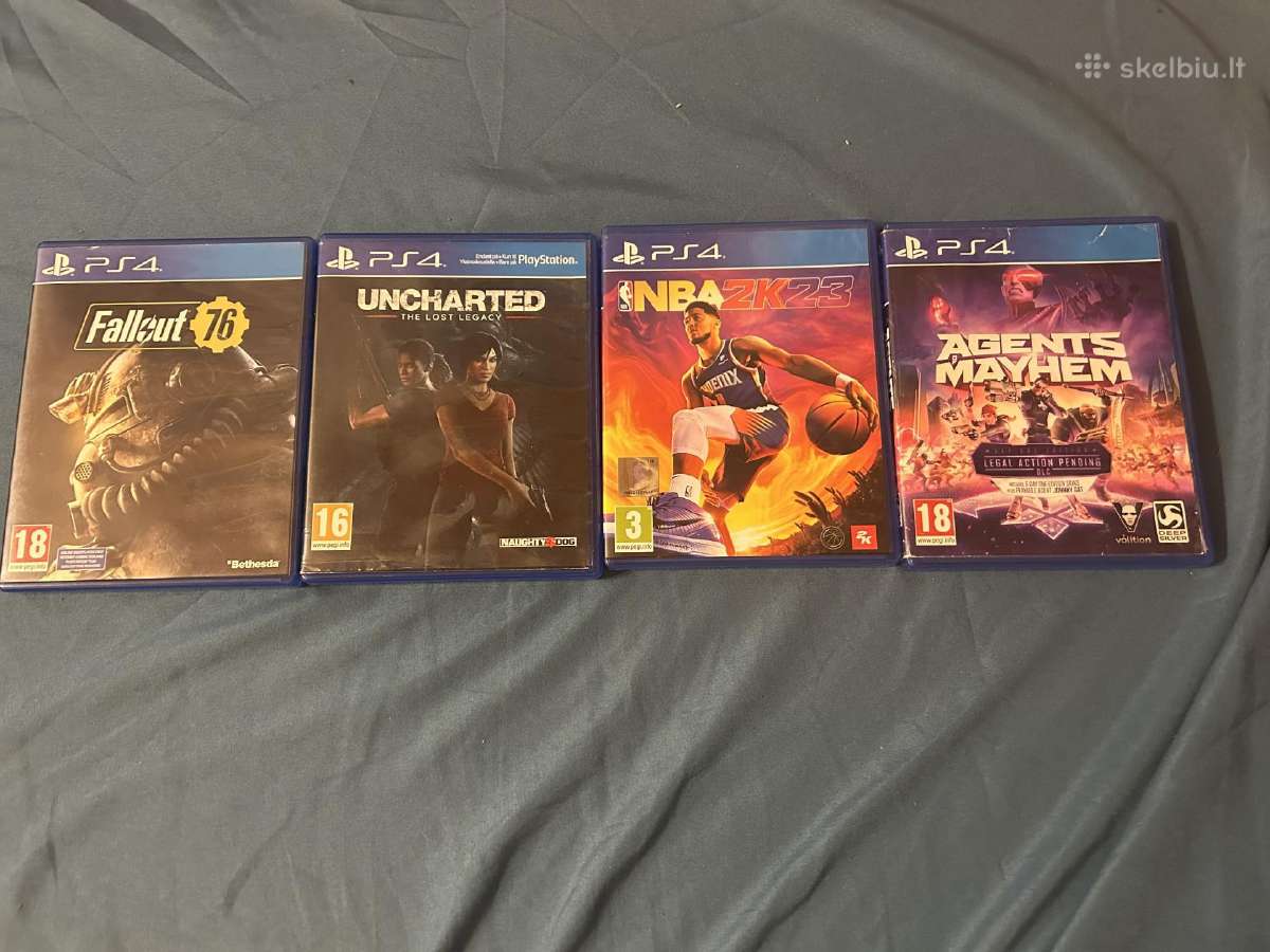 Parduodu žaidimus Ps4 Diskai