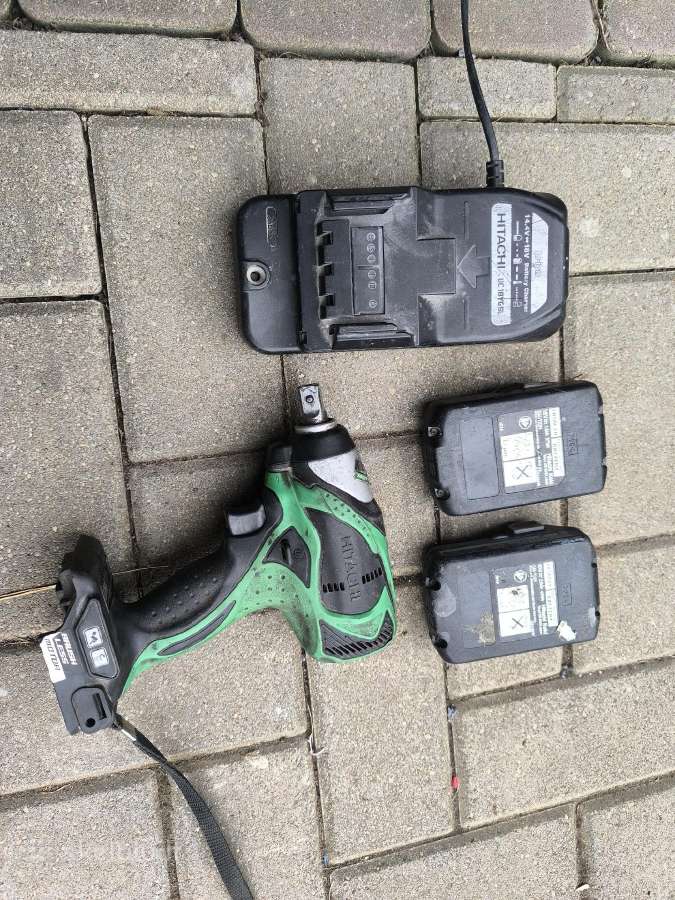Hitachi 18v suktukas - nuotraukos Nr. 2