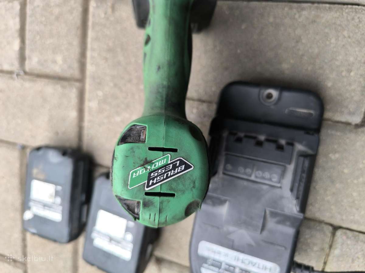 Hitachi 18v suktukas - nuotraukos Nr. 5