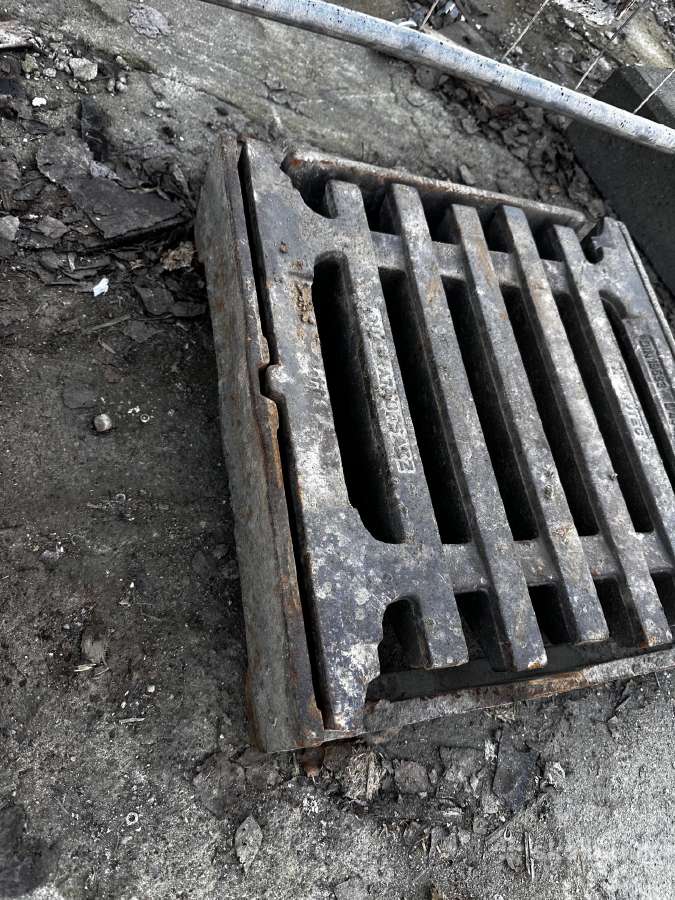 Lietaus drenažo grotelės