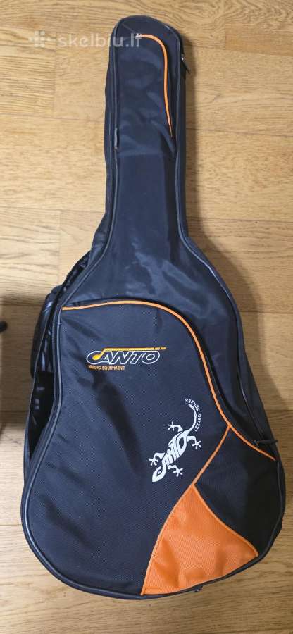 3/4 vaikiška gitara, pilnas komplektas