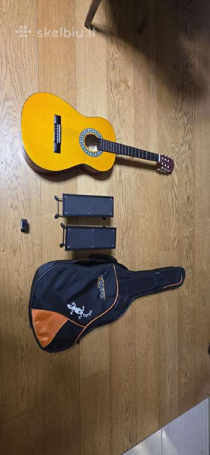 3/4 vaikiška gitara, pilnas komplektas - nuotraukos Nr. 5