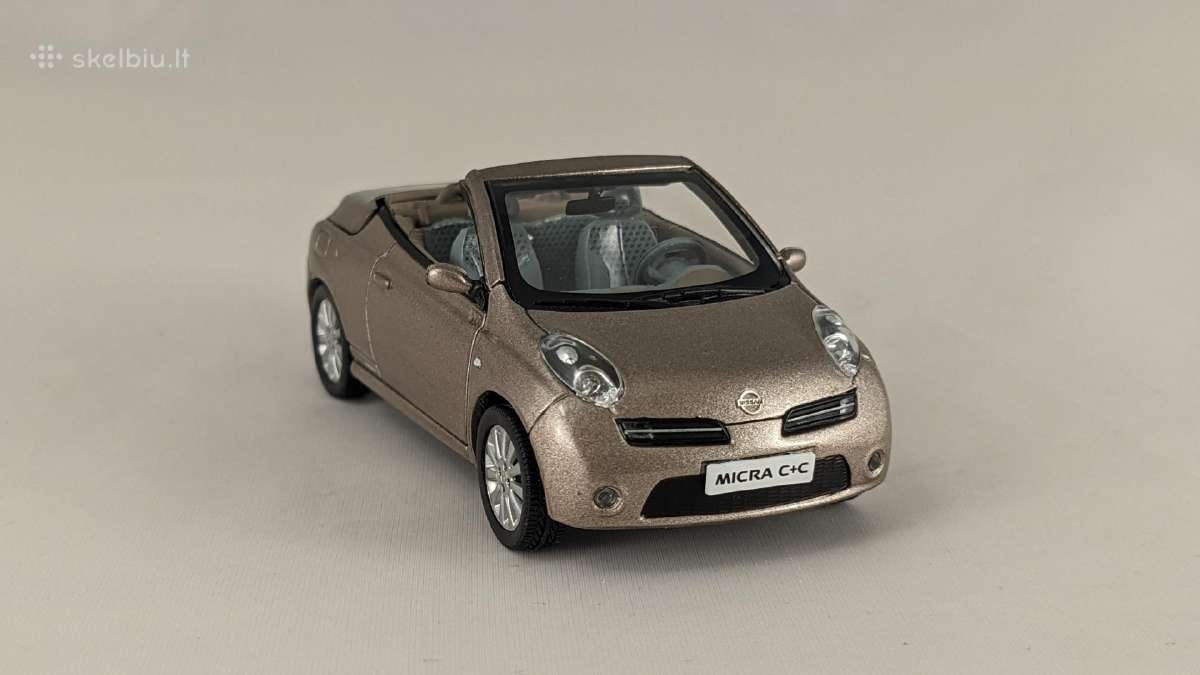 1/43 modeliukai Nissan Micra Mk3 C+c 2002-2010 - nuotraukos Nr. 3