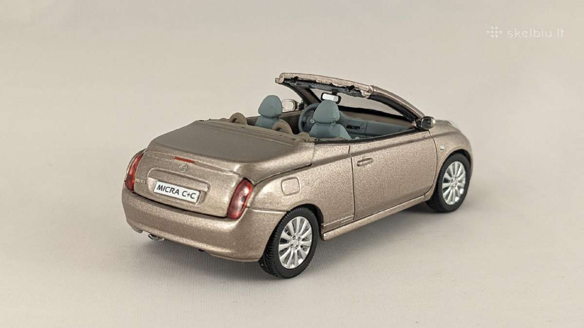 1/43 modeliukai Nissan Micra Mk3 C+c 2002-2010 - nuotraukos Nr. 4