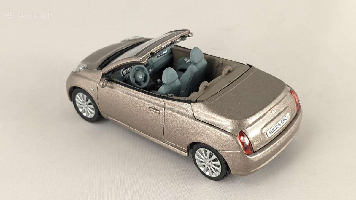 1/43 modeliukai Nissan Micra Mk3 C+c 2002-2010 - nuotraukos Nr. 6