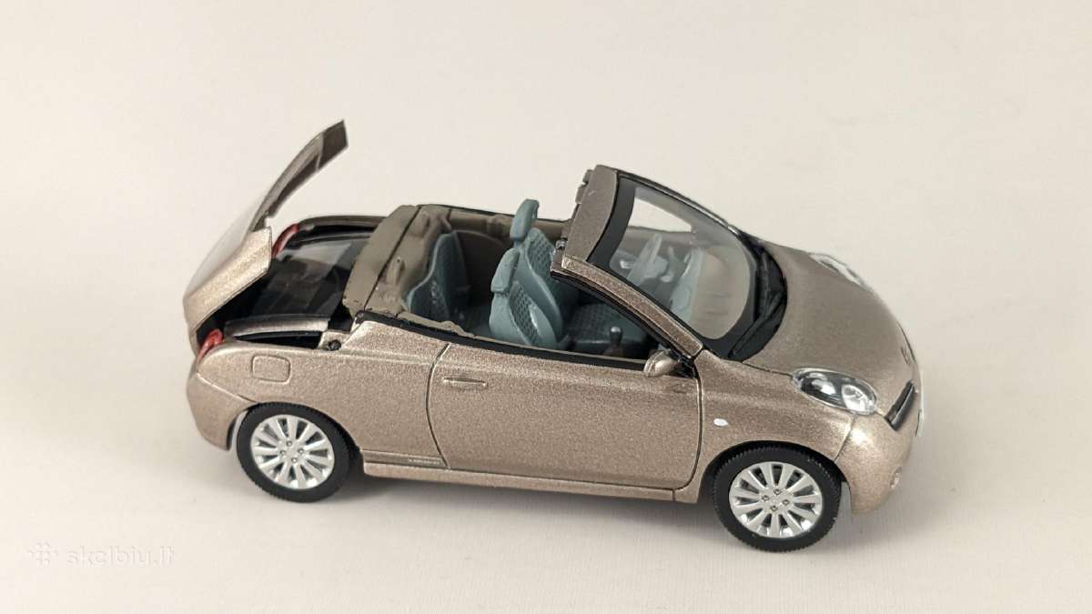 1/43 modeliukai Nissan Micra Mk3 C+c 2002-2010 - nuotraukos Nr. 12
