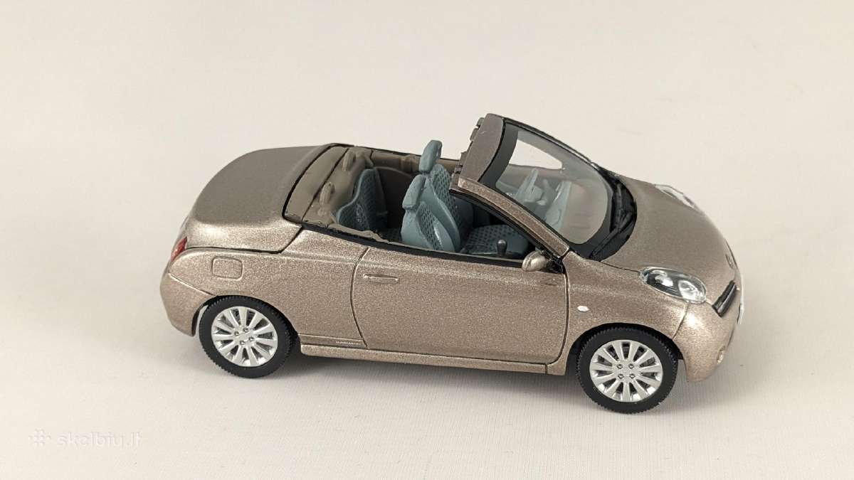1/43 modeliukai Nissan Micra Mk3 C+c 2002-2010 - nuotraukos Nr. 13