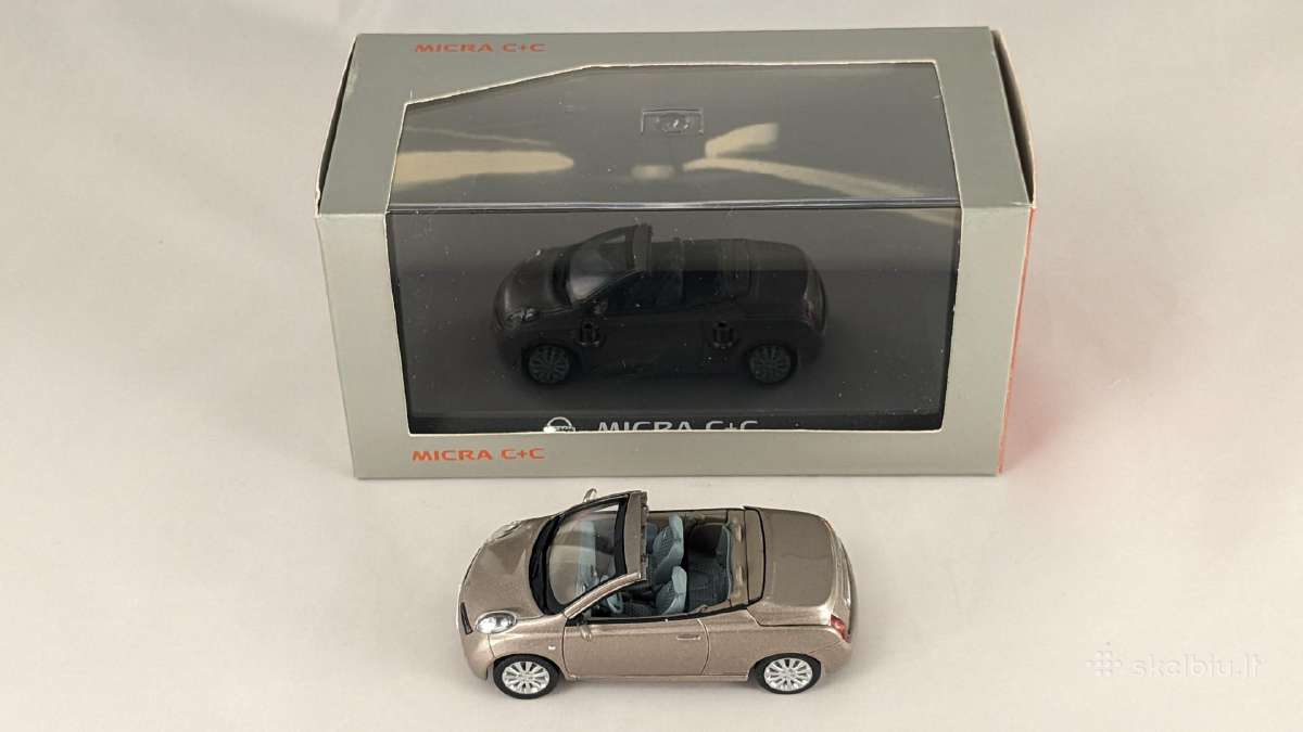 1/43 modeliukai Nissan Micra Mk3 C+c 2002-2010 - nuotraukos Nr. 14