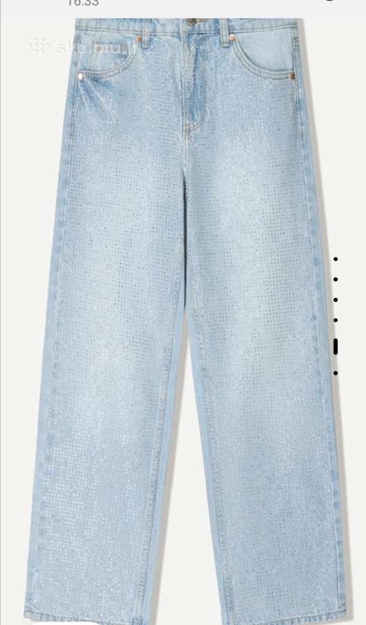 Bershka gražus blizgantys džinsai 42 dydis