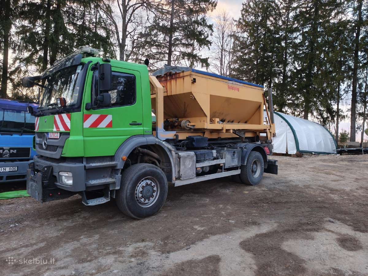 Sniego valymo technika