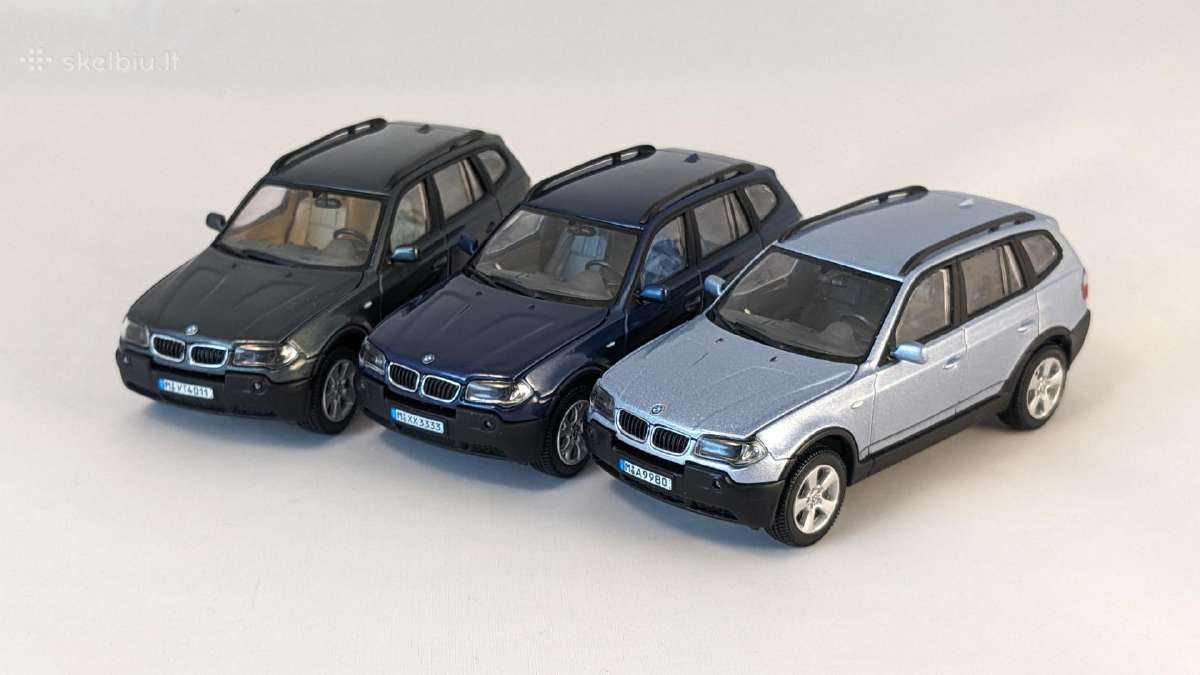 1/43 modeliukai Bmw X3 E83 Mk1 2003-2006 - nuotraukos Nr. 6