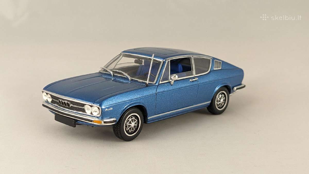 1/43 modeliukai Audi 100 Coupe S 1969-1976