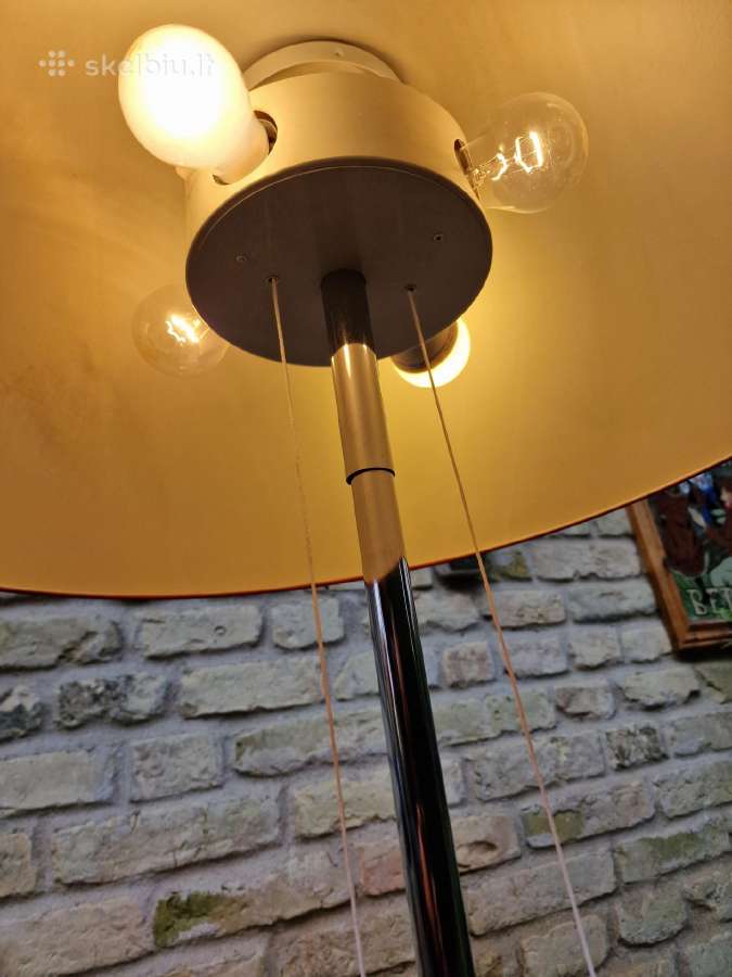 Vintažinis mid century autorinis toršeras - nuotraukos Nr. 5