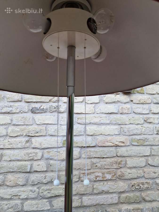 Vintažinis mid century autorinis toršeras - nuotraukos Nr. 8