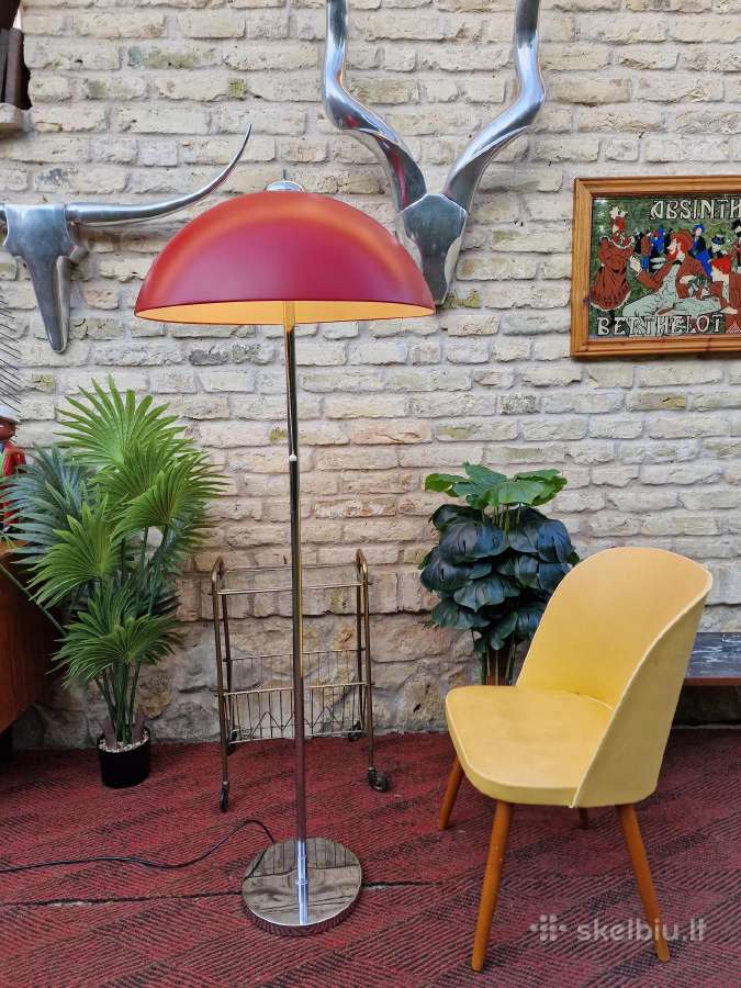 Vintažinis mid century autorinis toršeras - nuotraukos Nr. 9