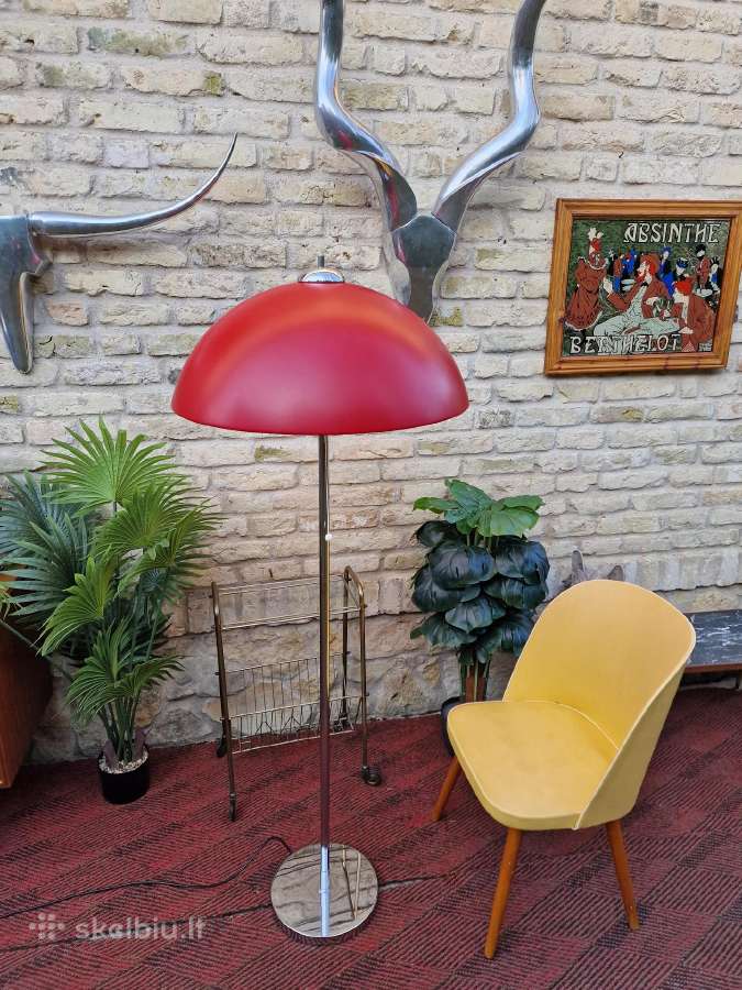 Vintažinis mid century autorinis toršeras - nuotraukos Nr. 15