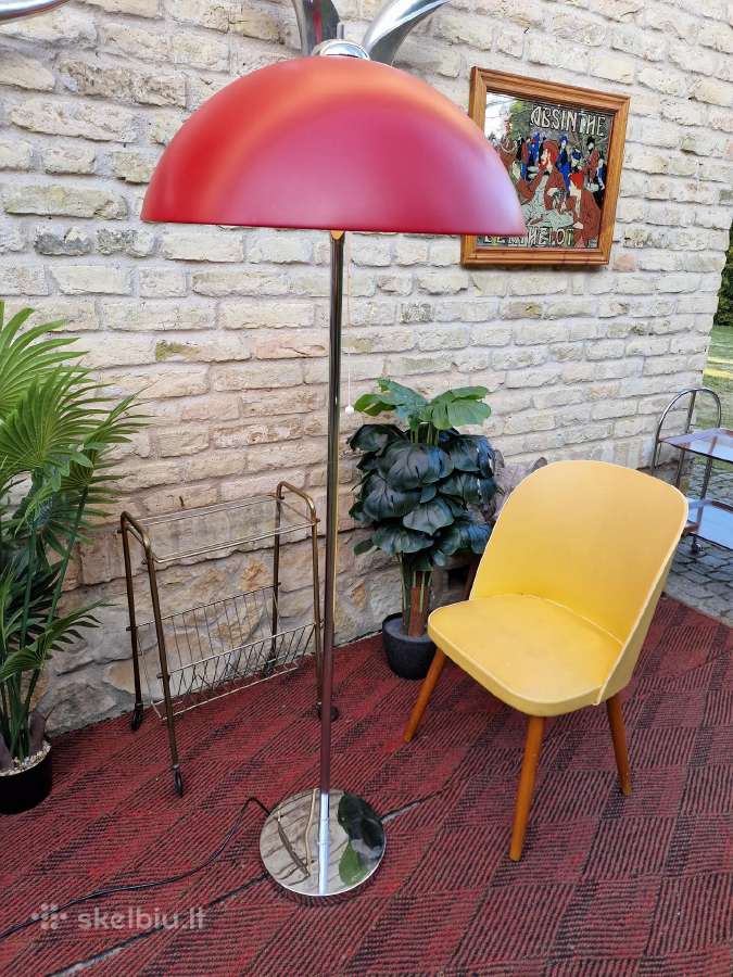 Vintažinis mid century autorinis toršeras - nuotraukos Nr. 17