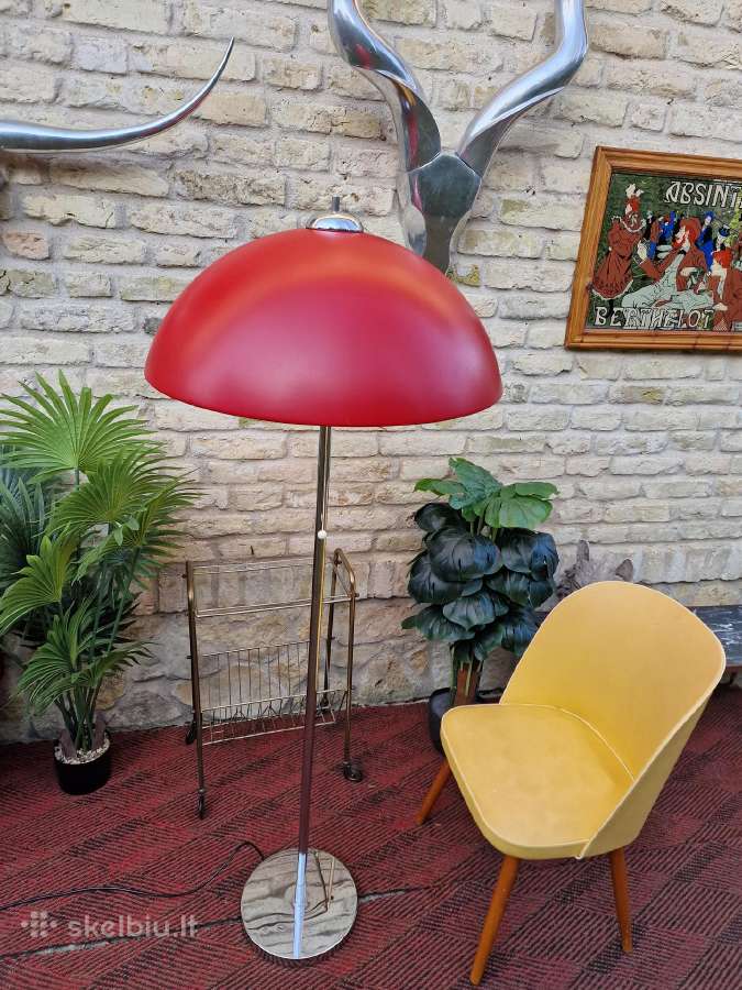 Vintažinis mid century autorinis toršeras - nuotraukos Nr. 18