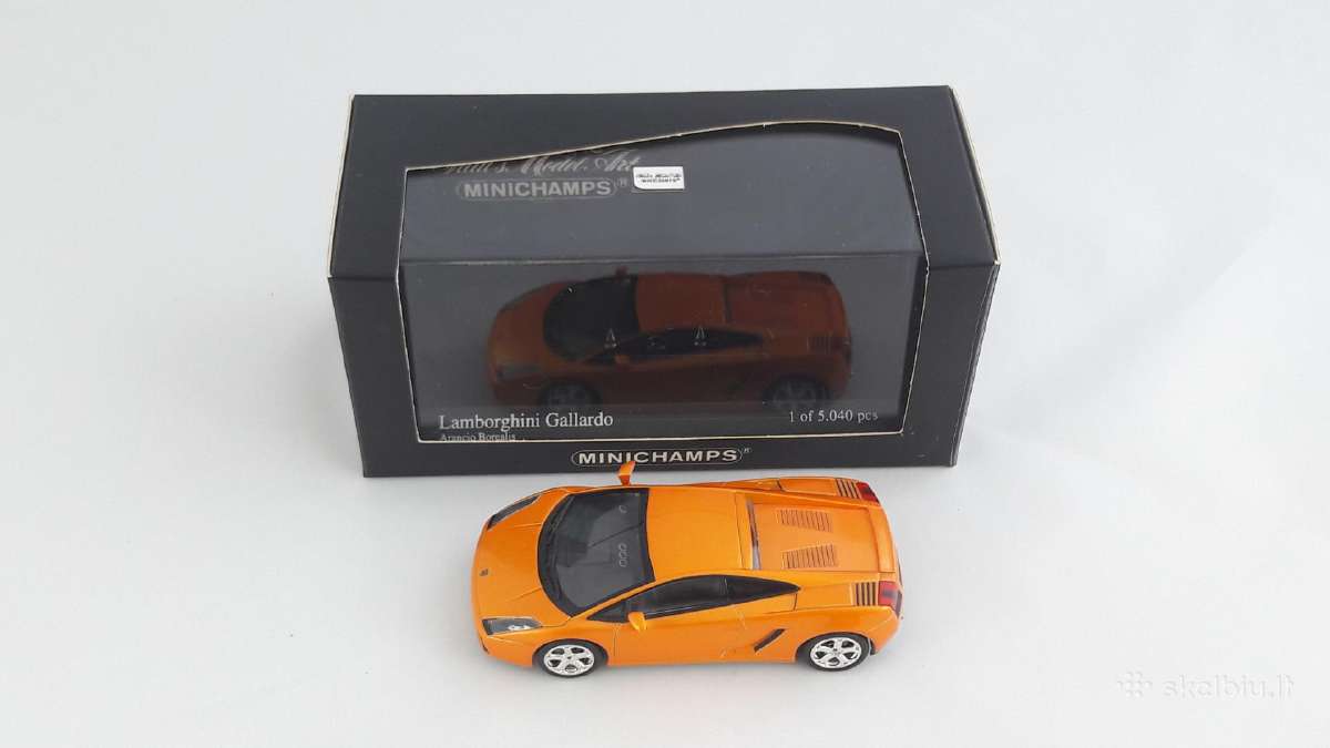 1/43 modeliukai Lamborghini Gallardo 2004 - nuotraukos Nr. 6