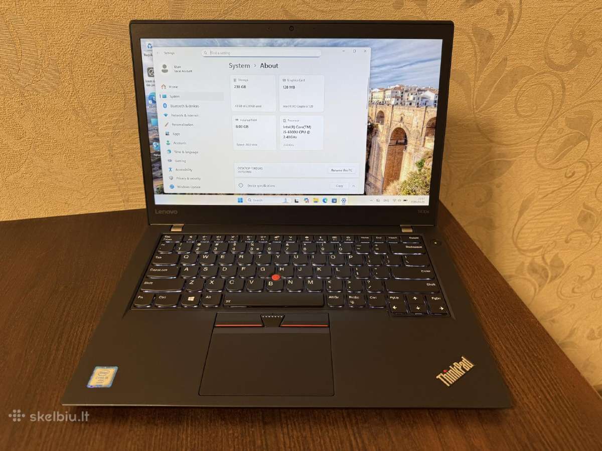Lenovo Thinkpad T470s