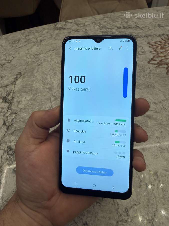 Samsung a12, geros būklės - nuotraukos Nr. 9