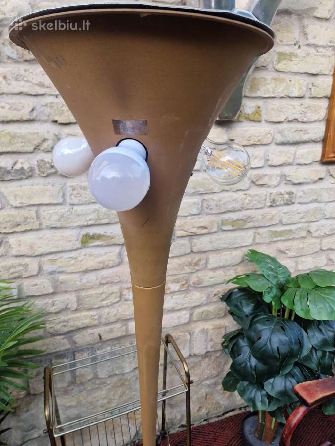 Vintažinis mid century Space Age st.toršeras - nuotraukos Nr. 23