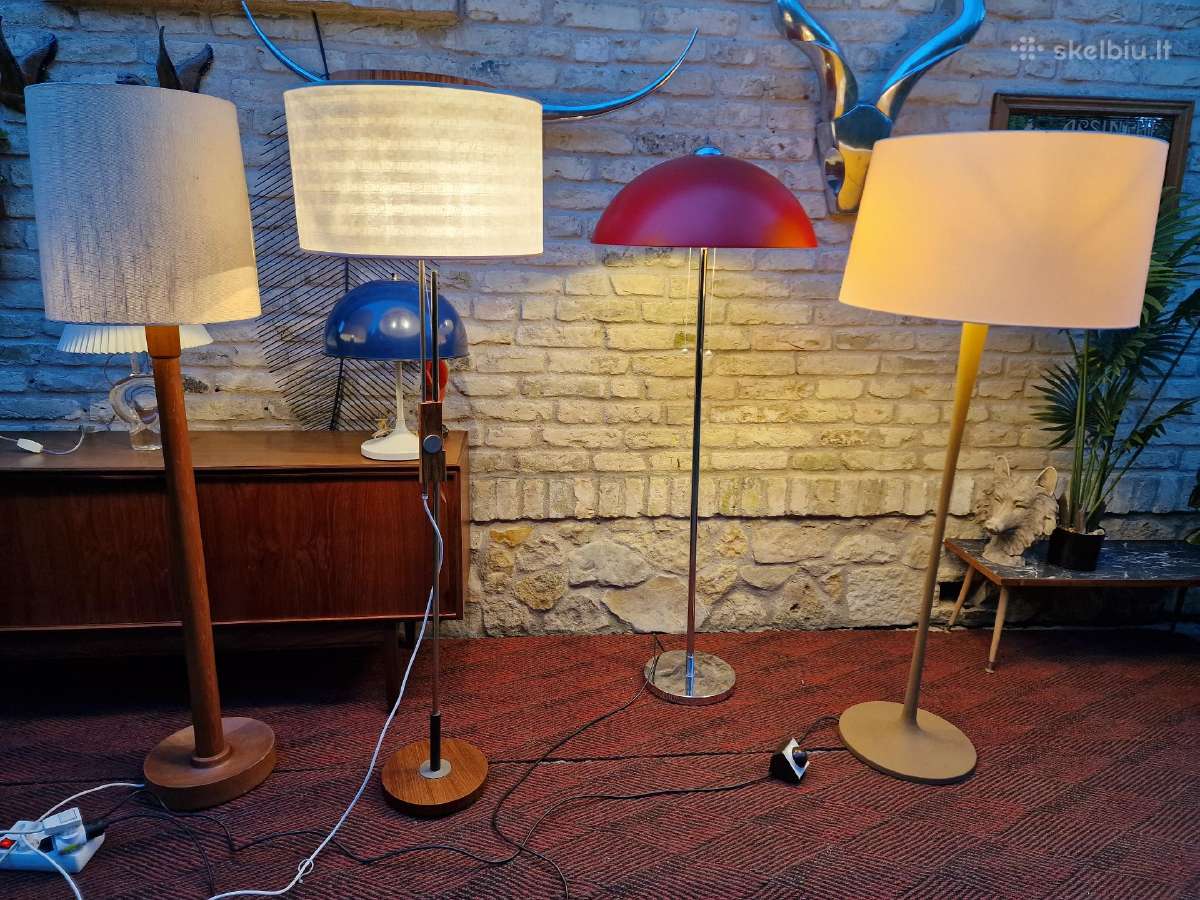 Vintažinis mid century Space Age st.toršeras - nuotraukos Nr. 29