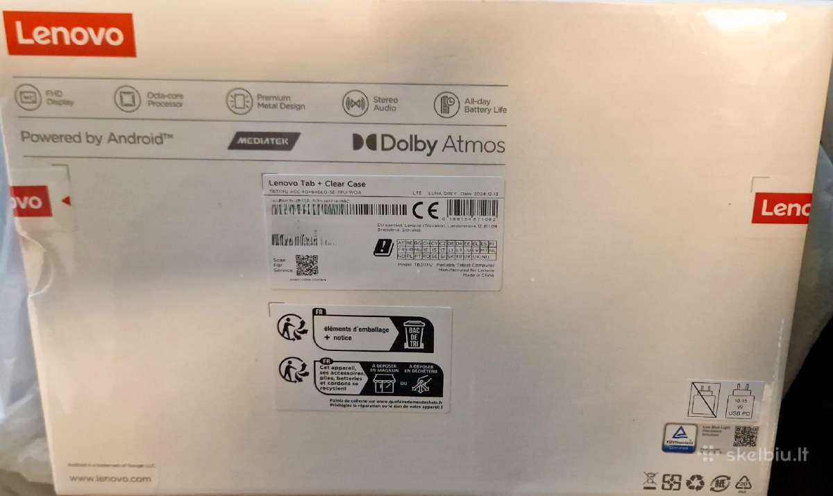 Planšetinis kompiuteris Lenovo Tab 10.1 Tb311xu - nuotraukos Nr. 8