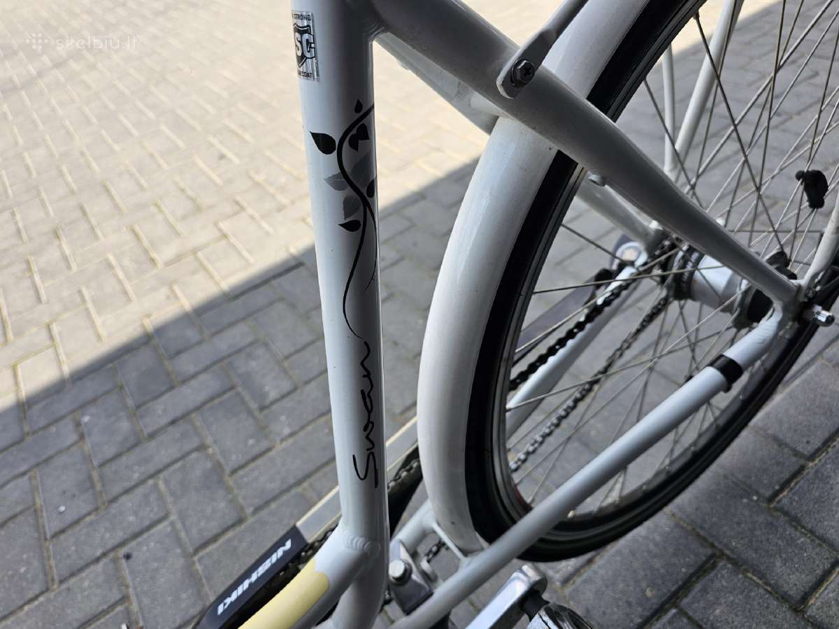 Nishiki swan moteriskas miesto dviratis - nuotraukos Nr. 10