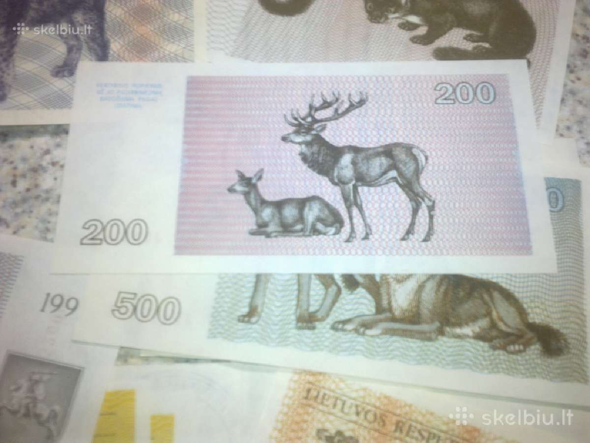 Lietuvos 100 laikinu tolonų be užrašo kaina 35 eur - nuotraukos Nr. 7