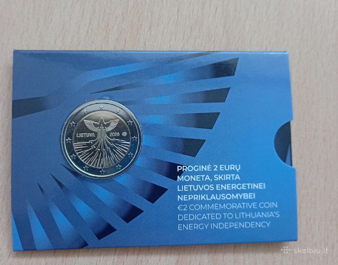 Lietuvos energetinei nepriklausomybei 2 eur Bu