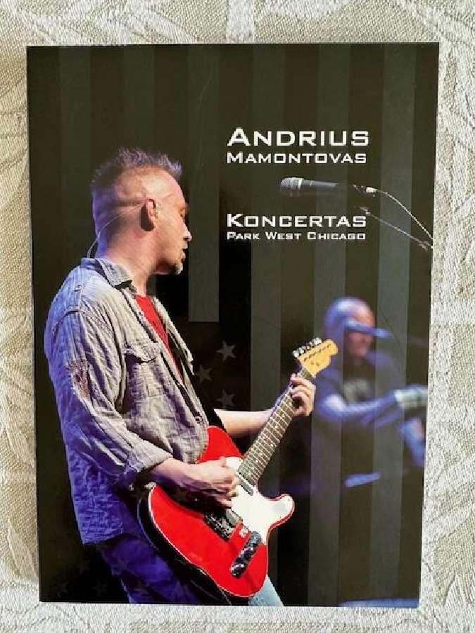 Andrius Mamontovas Dvd