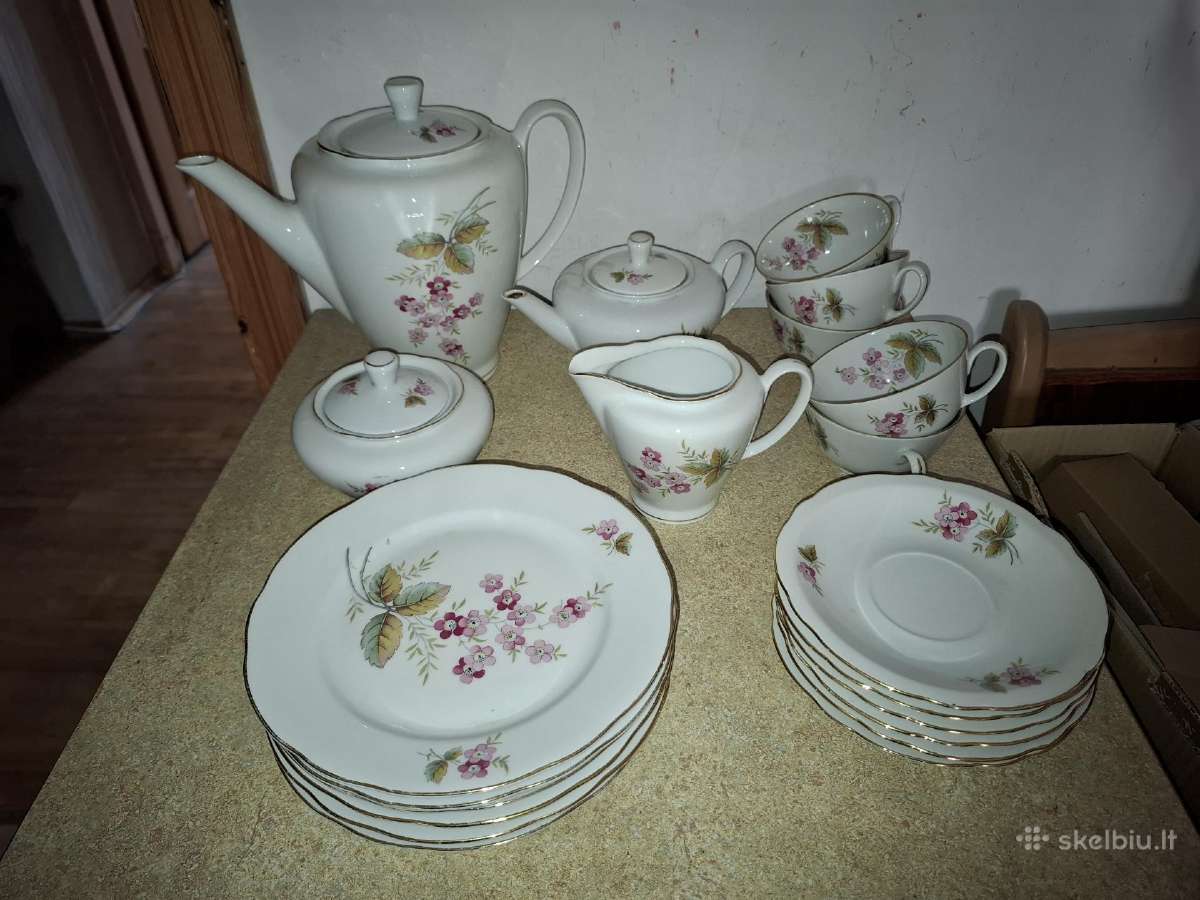 Gdr vintažinis arbatos servizas