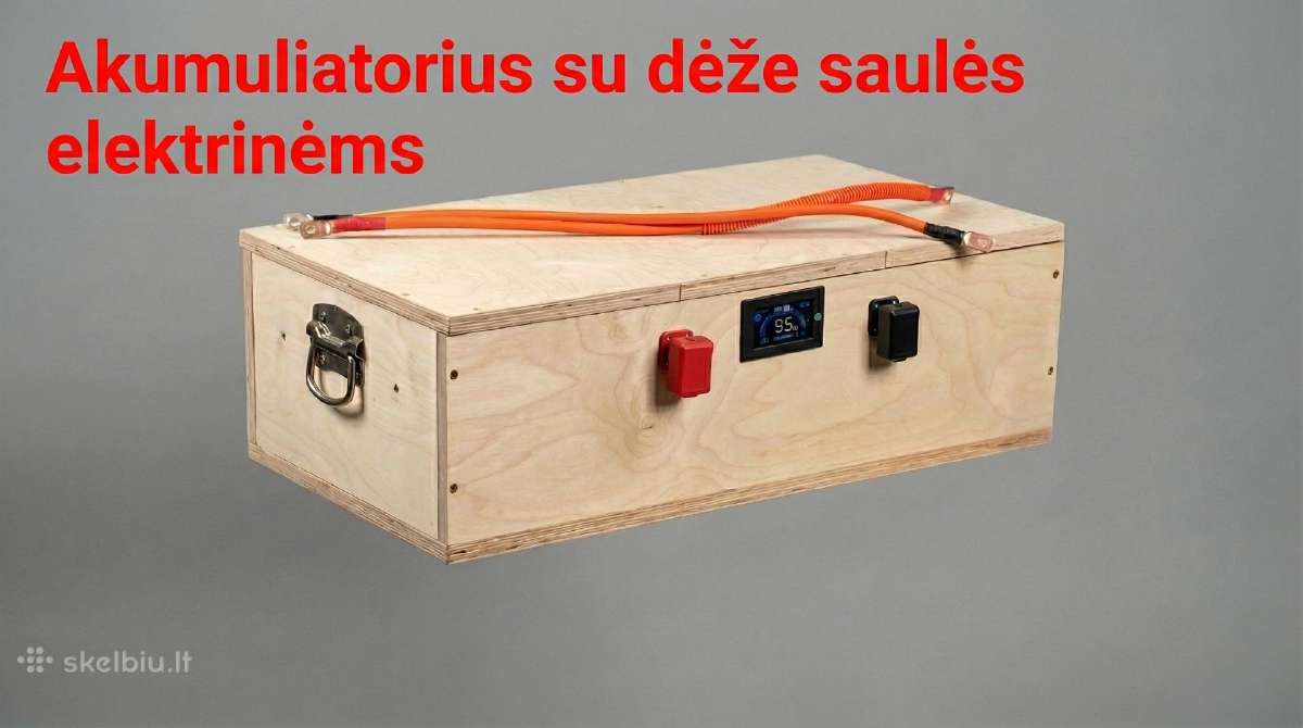 Puikios bukles naudoti licio akumuliatoriai
